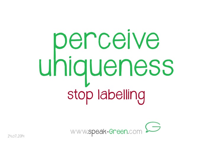 2014-07-24 - perceive uniqueness