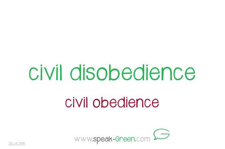 2015-01-26 - civil disobedience