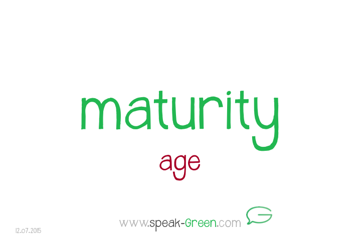 2015-07-12 - maturity