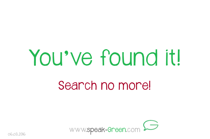 2016-03-06 - you've found it
