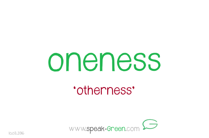 2016-03-10 - oneness