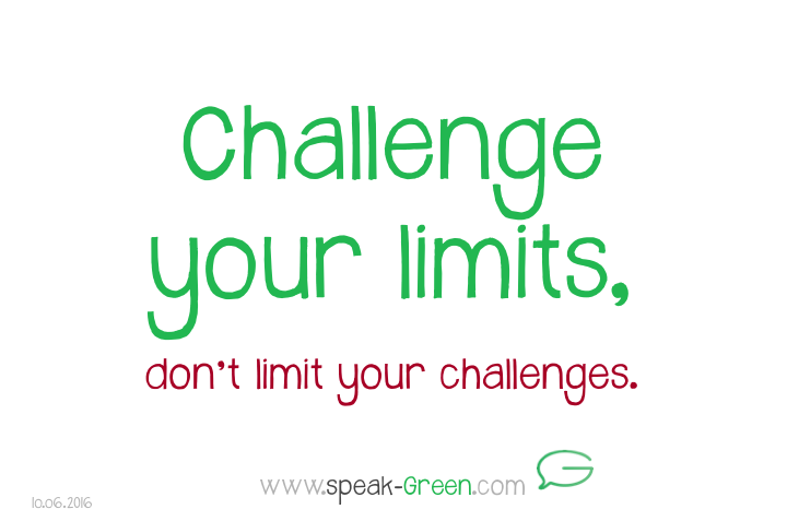 2016-06-10 - challenge your limits