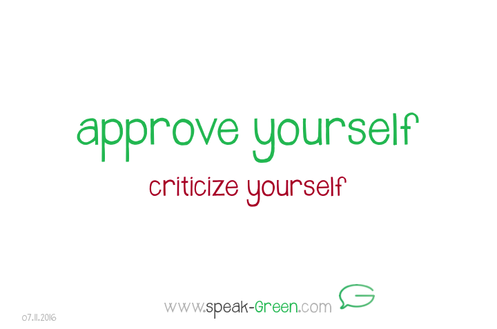 2016-11-07 - approve yourself