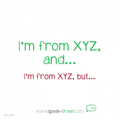 2017-01-16 - I'm from XYZ, and
