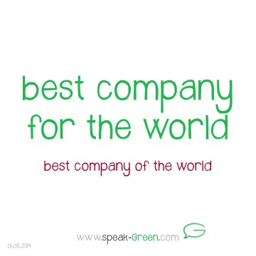 2014-05-01 - best company for the world