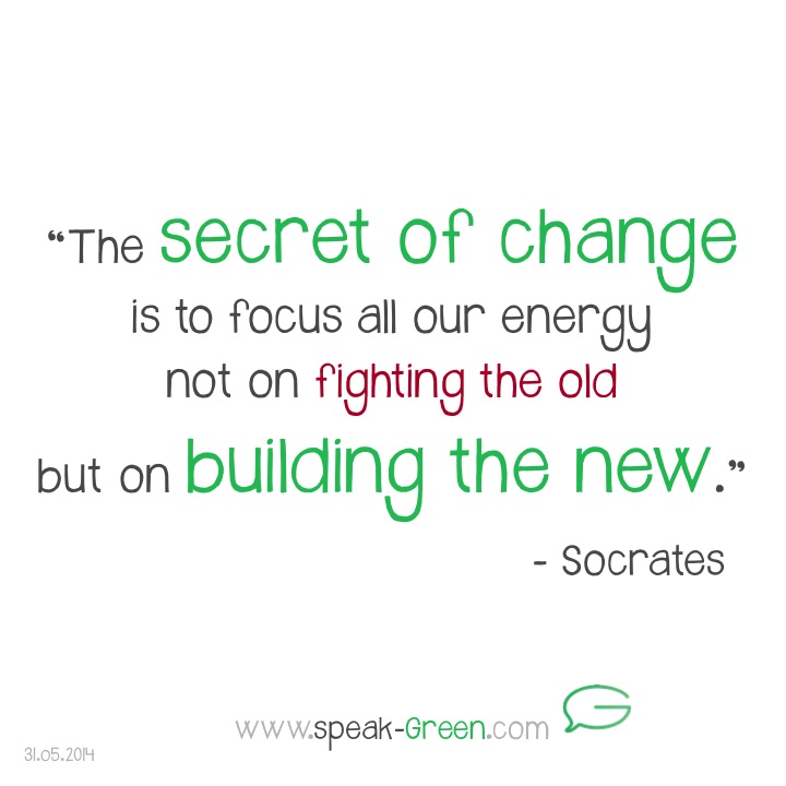 2014-05-31 - the secret of change