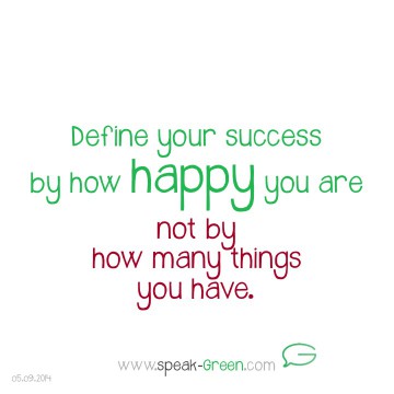 2014-09-05 - success is happiness