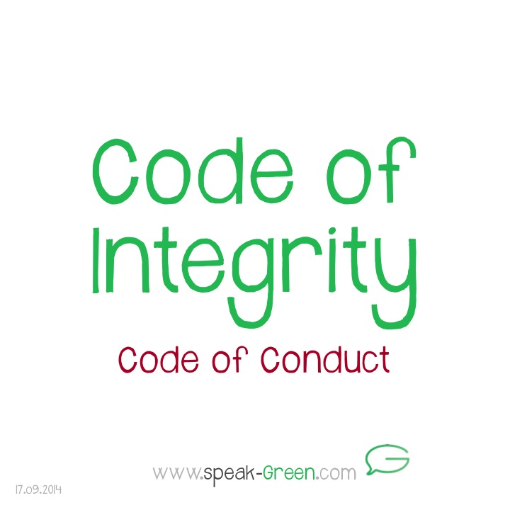 2014-09-17 - Code of Integrity