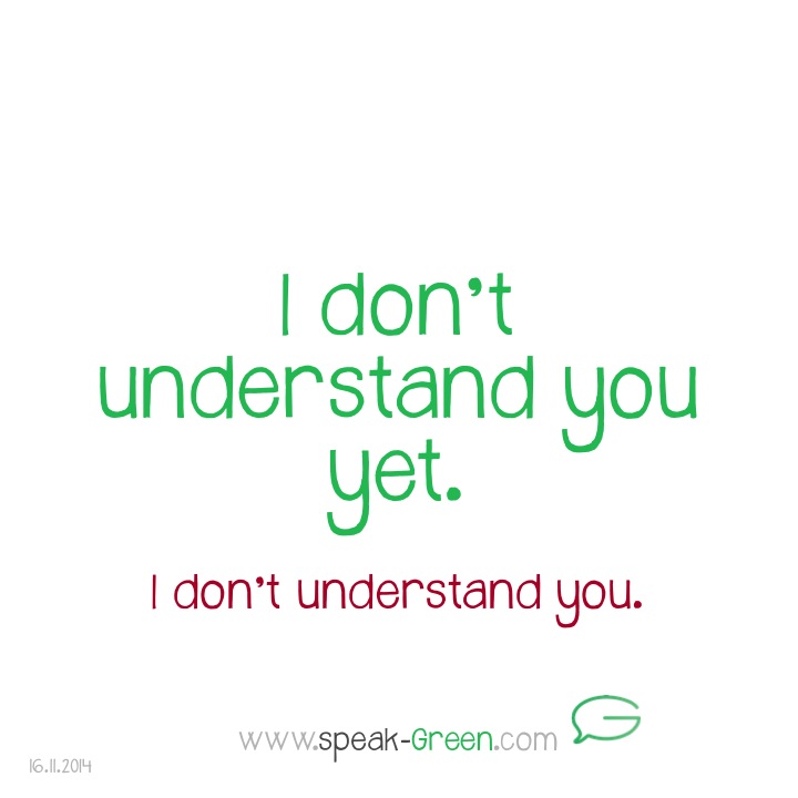 2014-11-16 - I don't understand you yet