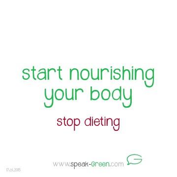 2015-01-17 - start nourishing your body