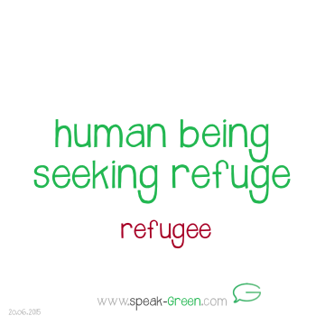 2015-06-20 - human being seeking refuge