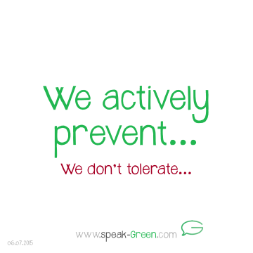 2015-07-06 - we actively prevent