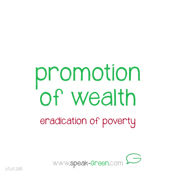 2015-07-07 - promotion of wealth