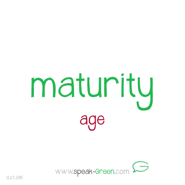 2015-07-12 - maturity