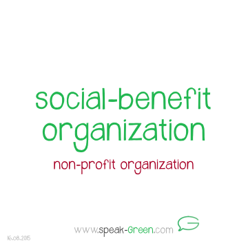 2015-08-16 - social-benefit organization