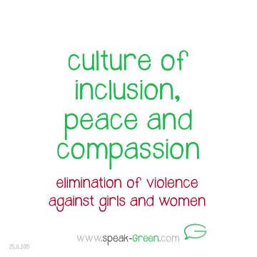 2015-11-25 - culture of inclusion, peace and compassion