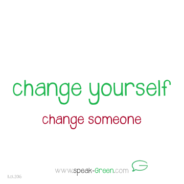 2016-01-11 - change yourself