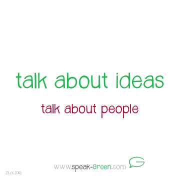 2016-01-23 - talk about ideas