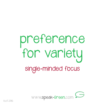 2016-07-10 - preference for variety