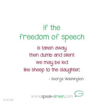 2016-08-05 - freedom of speech