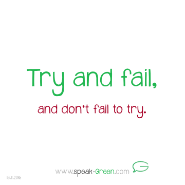 2016-11-18 - try and fail