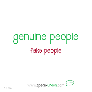 2016-12-07 - genuine people