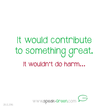 2016-12-28 - contribute to something great