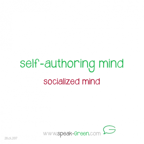 2017-01-28 - self-authoring mind